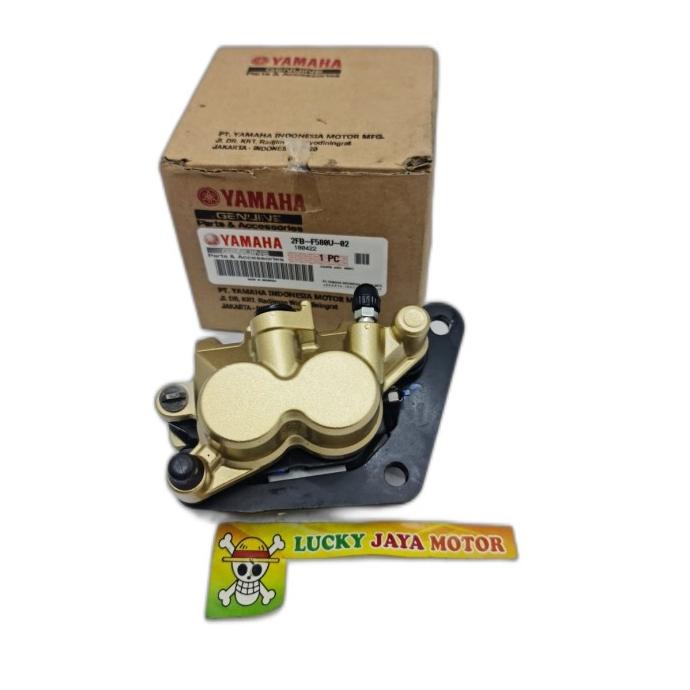 Palababi Caliper Kaliper Cakram R15 Depan Pnp Aerox Nmax Gold Ori