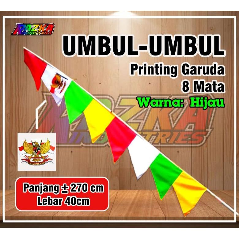 8.8 [Discount] Bendera Umbul Umbul 17 Agustusan Per Kodi New 