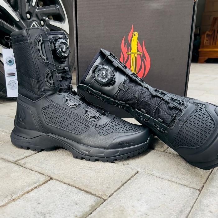 Sepatu Pdl Tni Polri Tali Putar Tactical Libra