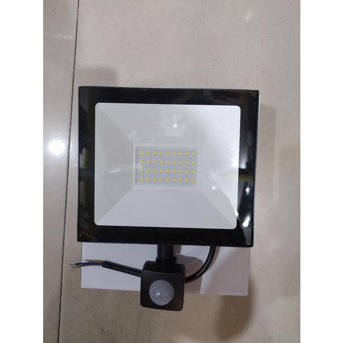 Lampu Led Outdoor Sorot Led Tembak 30W 30 Watt Pir Sensor Gerak