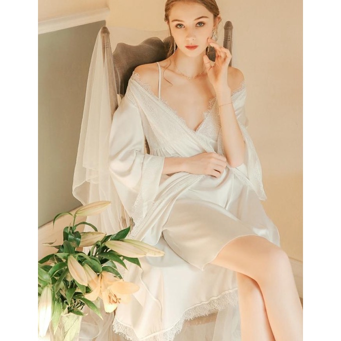 Sabina Robe Set Sleepdress - Little Woman Sleepwear