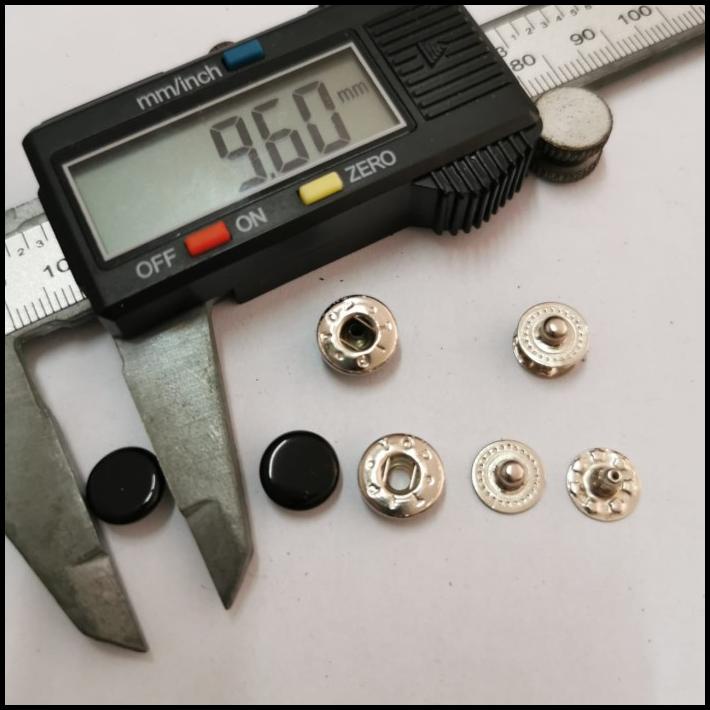 Best Seller Kancing Cetet Besi 10Mm / Kancing Cetet 230 Black / 5Gross