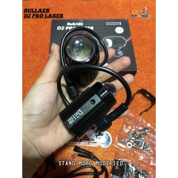 Lampu tembak D2 laser aes bullaes D2 pro 20watt