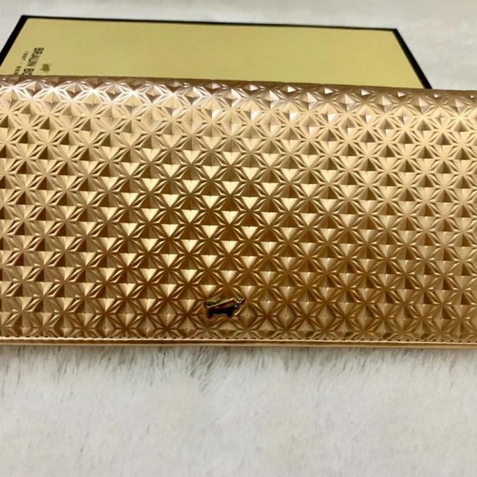 Dompet Braun Buffel Wanita Terbaru Gold Series