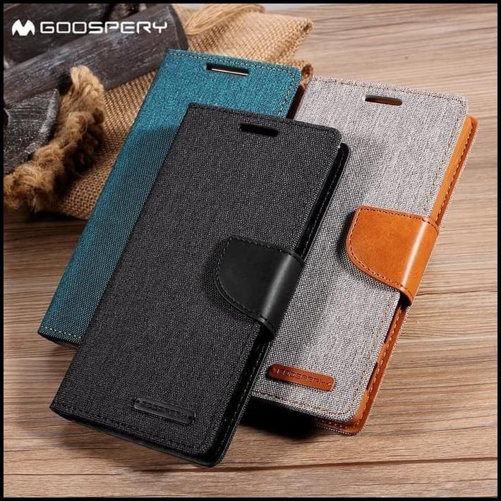 Terlaris Flip Cover Iphone X Xs Max Soft Case+Wallet Flipcase Denim Dompet