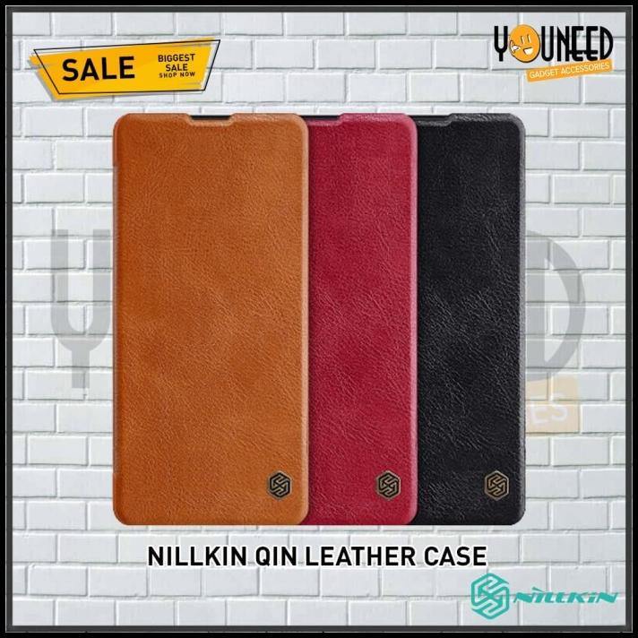 Terlaris Flip Case Samsung Galaxy Note 10 Lite Nillkin Qin Leather Case N770