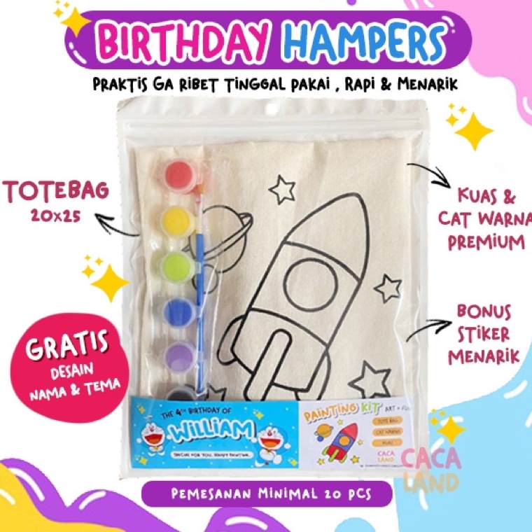 

[A9S81] Hampers birthday/ hampers ulang tahun/ birthday hampers (min pembelian 20 pcs) 7694