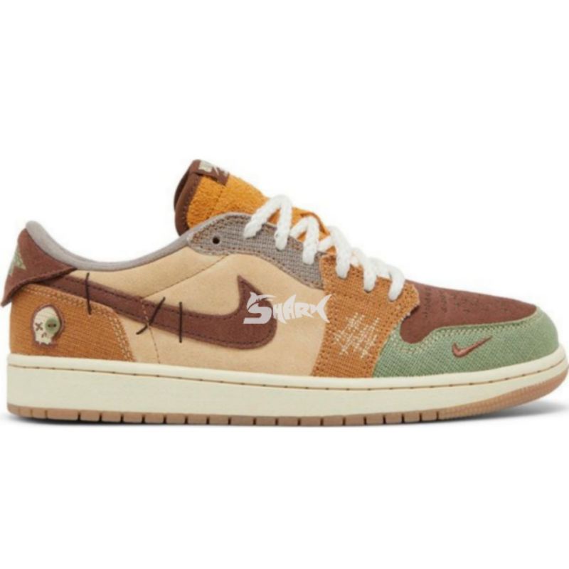 Zion Williamson x Air Jordan 1 Low "Voodoo" 100% Authentic