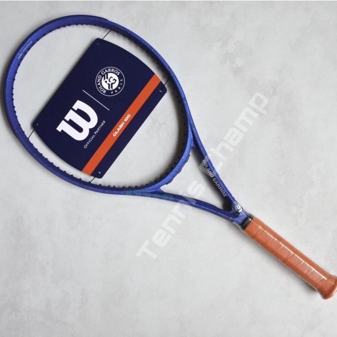 Raket Tenis Wilson Clash V2 Roland Garros/Tennis Racket Clash RG Ori