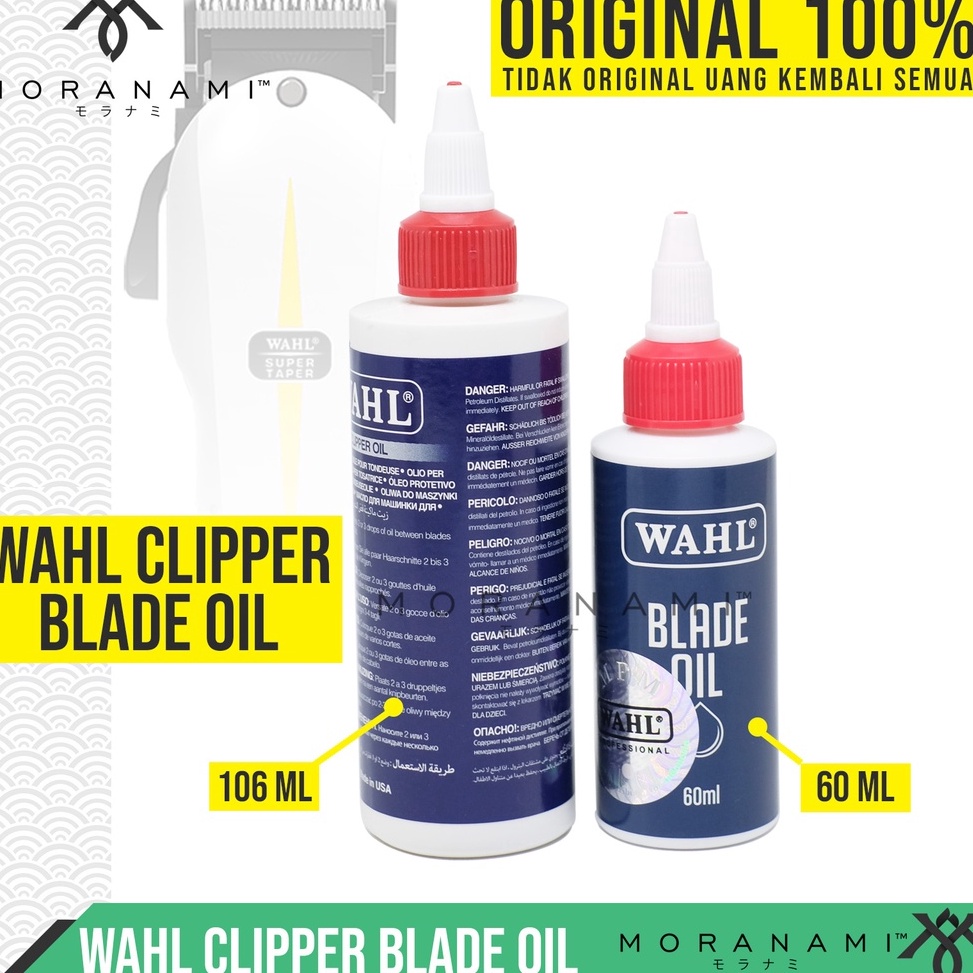 STOK TERBARU. WAHL Clipper Oil Minyak Oli Pelumas Blade WAHL Clipper WAHL Original