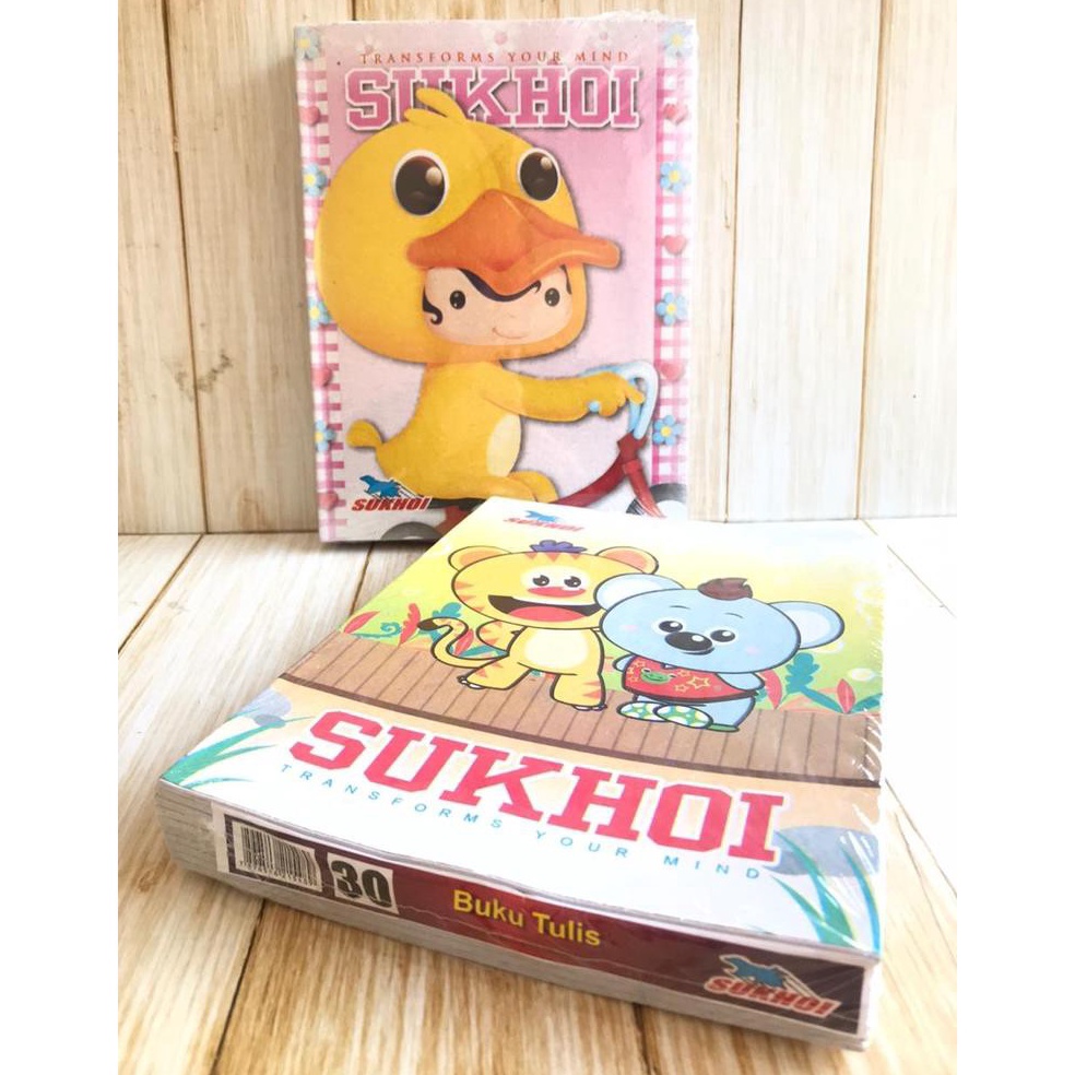 

COD Buku Sukhoi 30 (isi 10 Pcs) flbau