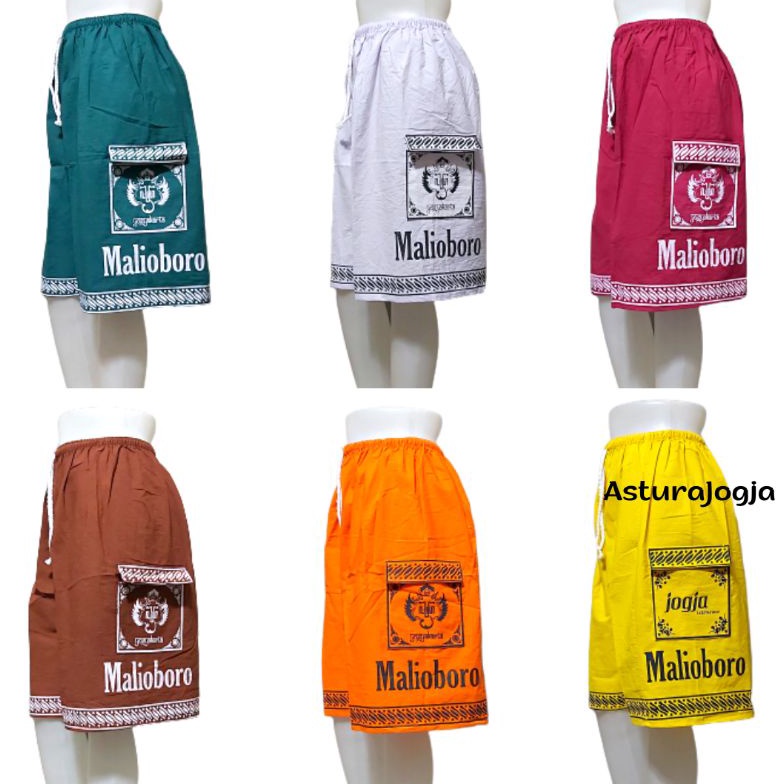 Product Impor Celana Pendek MALIOBORO JOGJA Pria Wanita Oleh Oleh Jogja 834)
