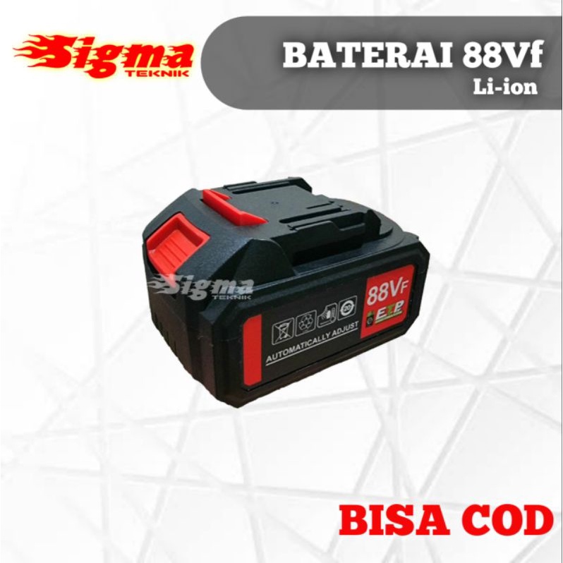 BATERAI IMPACT 88V JLD AKSESORIS MESIN GERINDA / IMPEK BATRE 88V JLD