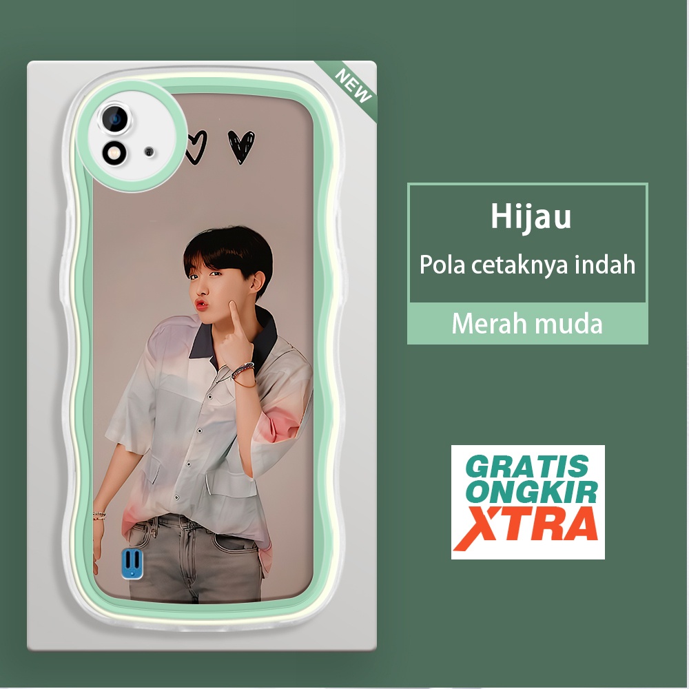 Realme C20 C20A C11 C15 C17 C20A C2 C1 2021 INS 정호석 BTS J-Hope BT21 Bangtan Boys Cool Kor Kesing cas