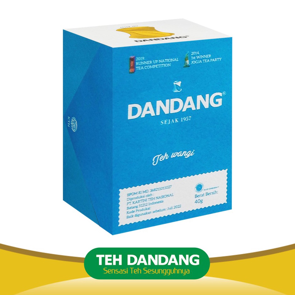 

Terbaru Teh Dandang Biru 40gr - Teh Tubruk - 1 slop isi 10 box 40gr Laris