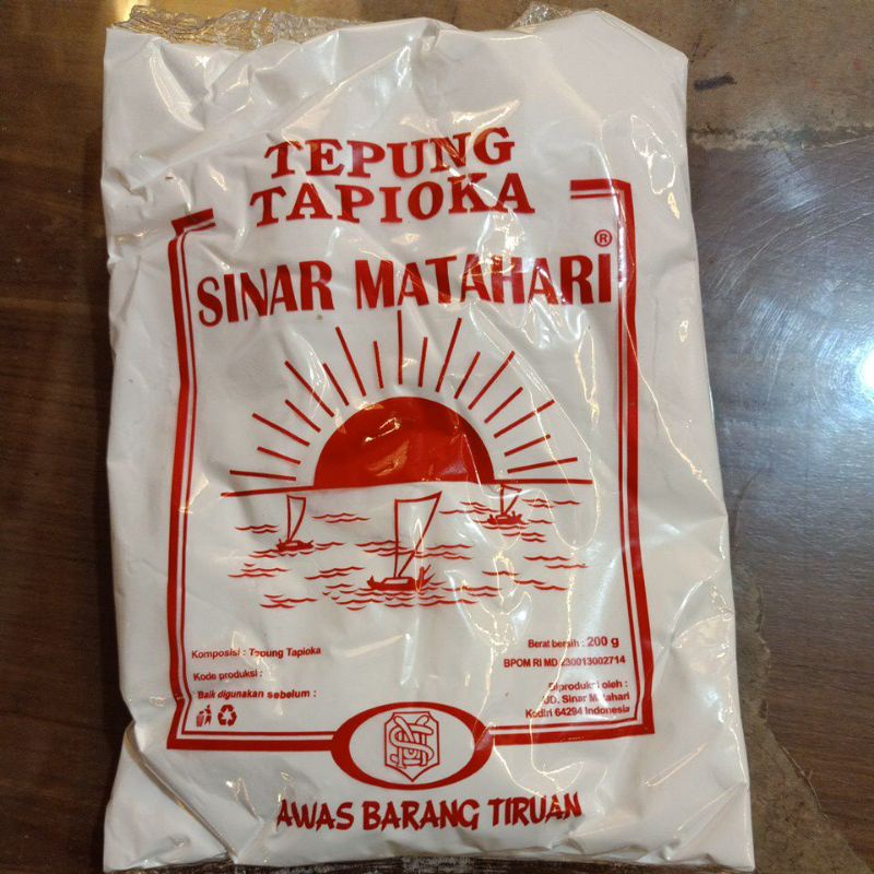 

Tepung Tapioka Sinar Matahari 200g