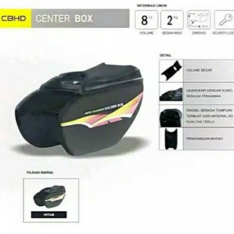 ✤Lug Box tengah Center Box KMI Original Buat Supra/Grand/Karisma/Supra X 125/Fit New ✷ ✢ -