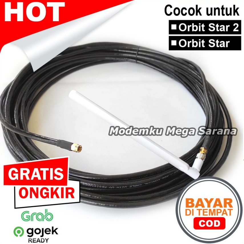 Seller.. Antena Telkomsel Orbit Star 2 B312 Modem Router Penguat Sinyal 88