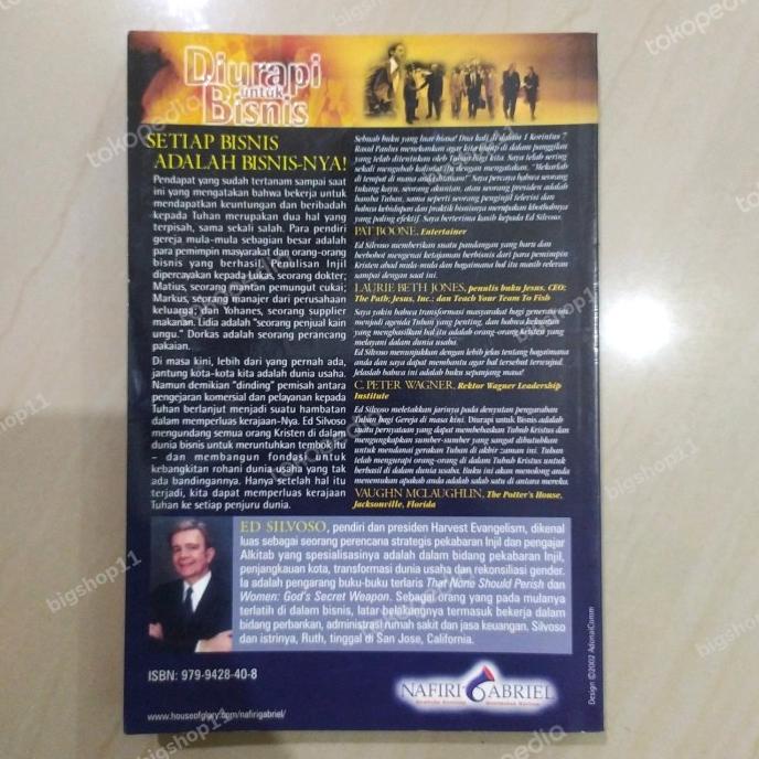 Buku Diurapi Untuk Bisnis by Ed Silvoso