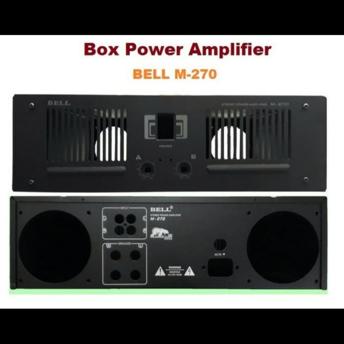 BOX POWER BELL M270 / BOX BELL M 270 / BOX AMPLIFIER BELL M 270
