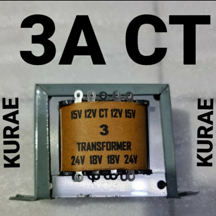 TRAFO TRAVO 3A CT 24V MERK KURAE
