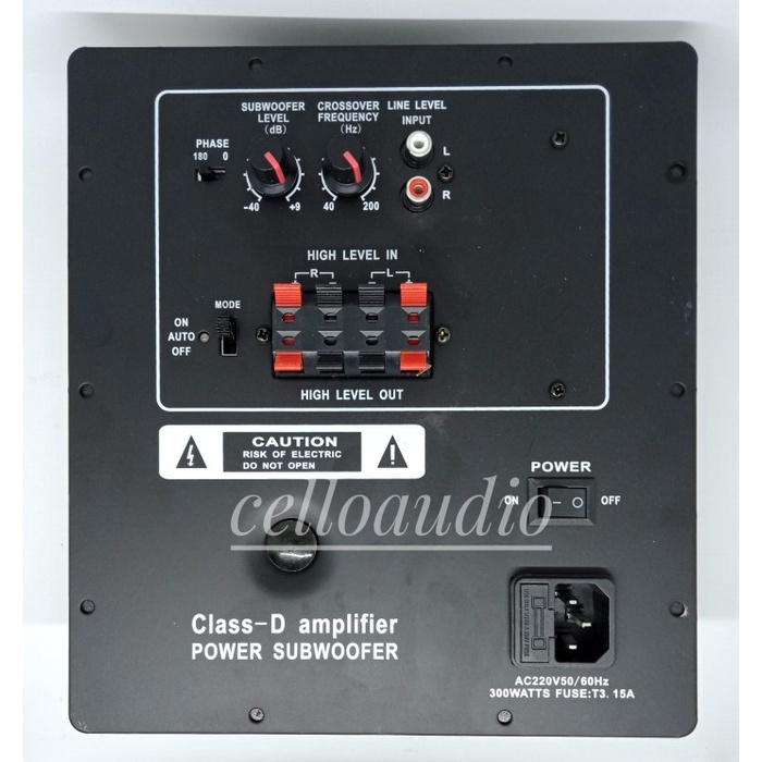 POWER KIT SUBWOOFER AKTIF HT-300D CLASS D AMPLIFIER HT 300D