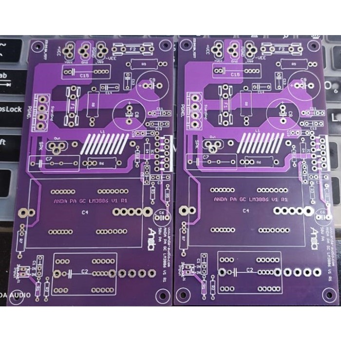 PCB DAD GC LM3886 V2