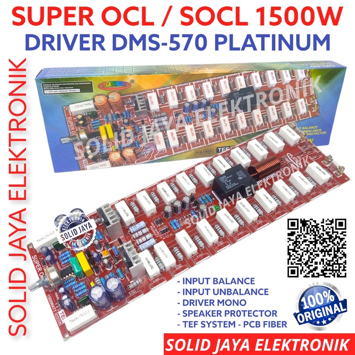 KIT DRIVER POWER SUPER OCL DMS699 DMS-699 DMS 699 AMPLIFIER 1500W SOCL