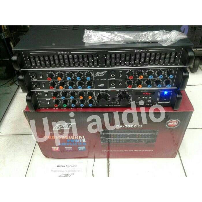 AMPLIFIER PEWIE DA-3300 II POWER MIKING KARAOKE