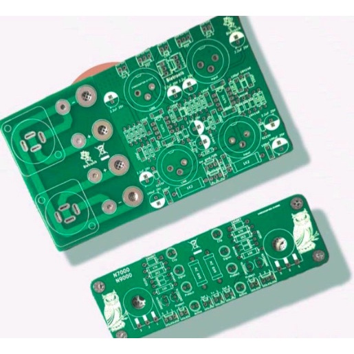 PCB PANEL DEPAN BELAKANG BOX POWER AMPLIFIER N7000 N9000 DOUBLE LAYER