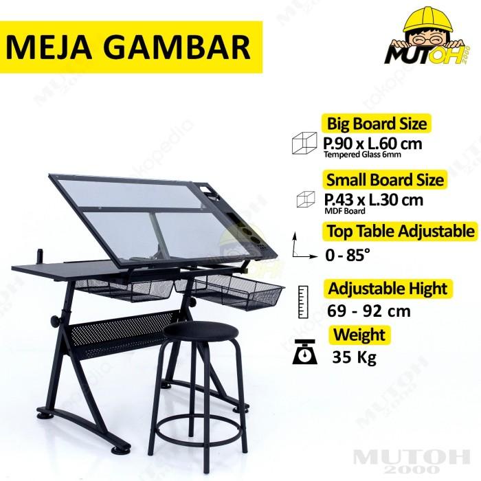 

Meja Gambar Arsitek, Disain Dan Seni Rupa Kaca