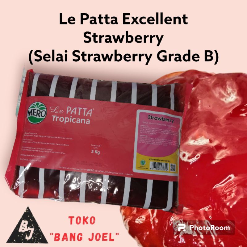 

Le Patta Excelent Selai Strawberry & Selai Blueberry Repack 250Gram