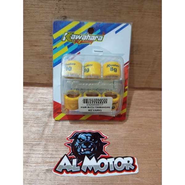 Roller Kawahara racing 8 gram dan 7 gram Vario karbu 110, Vario  Tecno karbu