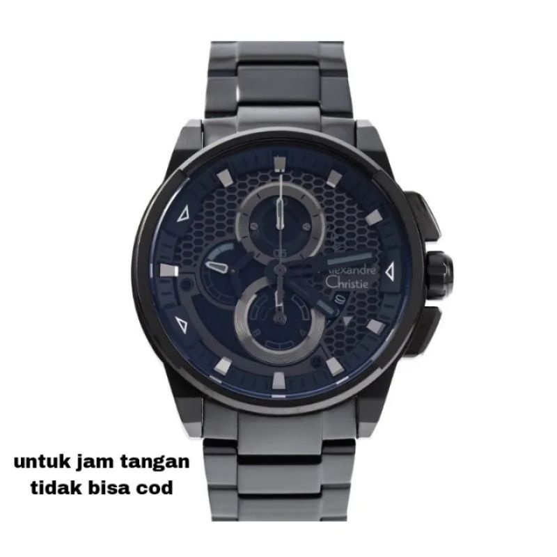 jam tangan pria Alexandre Christie 6618 mcbipba