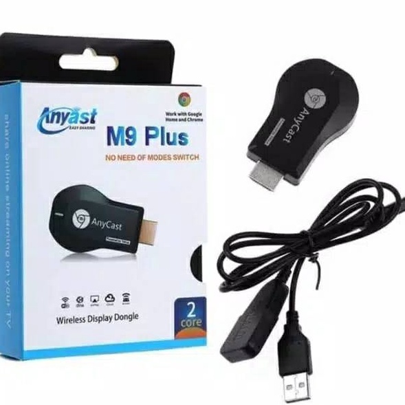 ➵MGK Anycast M9 PLUS 1080P Wifi HDMI Dongle Anycast M9 PLUS / Dongle M9 plus ✭ ⁎