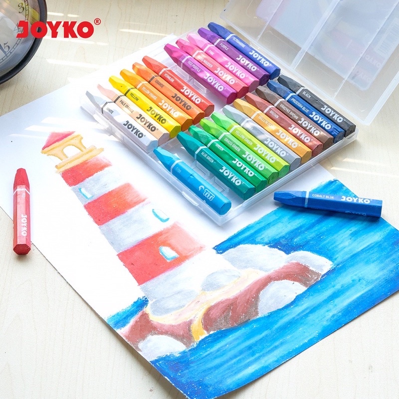 

HA3 CRAYON OIL PASTEL JOYKO OP-24CH HEXAGONAL XML