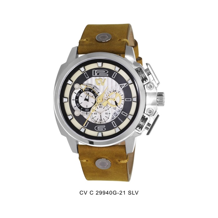 Jam Tangan CHRIST VERRA Pria Original CV C29940G-21 SLV