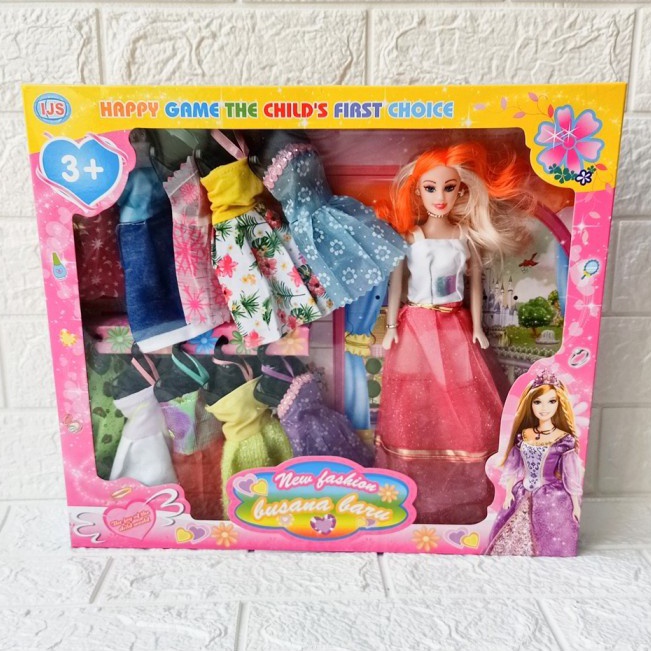 ➠Cvc mainan anak perempuan 3 4 5 6 7 8 9 10 tahun make up anak anak murah Mainan Boneka Fashion No. 