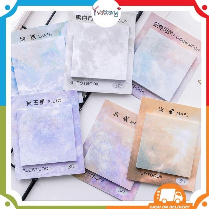

Viral Cod Sticky Note Persegi / Sticky Notes Galaxy Universe Planet Earth Moon Lucu Yy