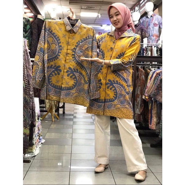 Batik atasan wanita batik doby premium dan pria