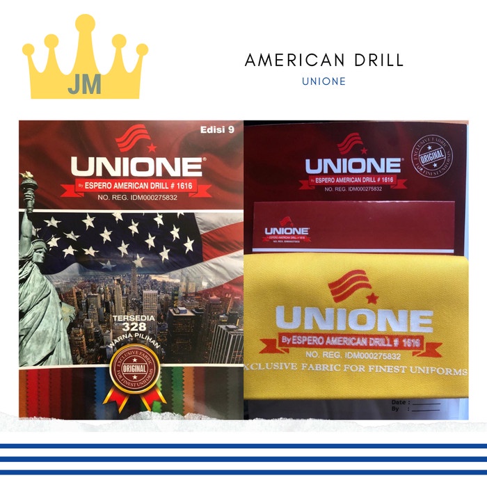 Best Seller Kain American Drill Unione (Min 1 Roll, Bukan Meteran)