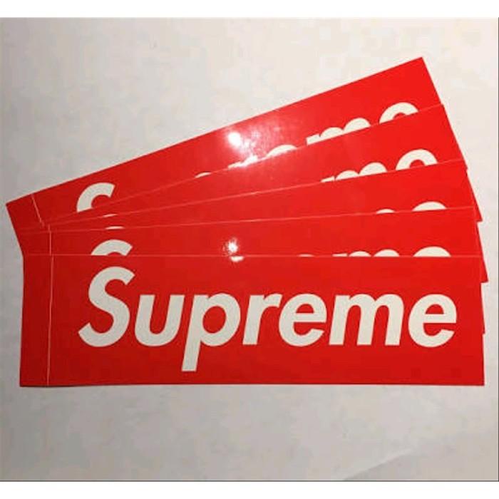 

Aksesoris Sticker Supreme