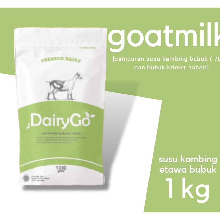 

CYPL5164 Jangan Sampai Kehabisan!!! Susu Kambing Etawa Bubuk Premium 1 Kilogram Murni / Original