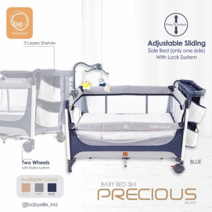 Box Baby Elle / BabyElle BE 999 XLR Precious / Box Baby Bed 3in1