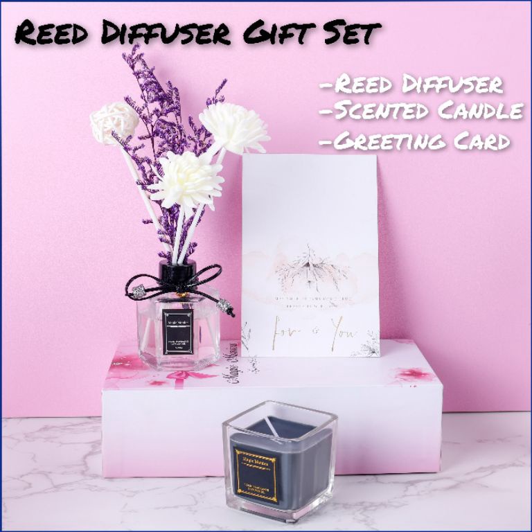 BK41 Reed Diffuser Gift set Reed Diffuser Hampers Reed Diffuser Aromatherapy Reed Diffuser Gift Box 
