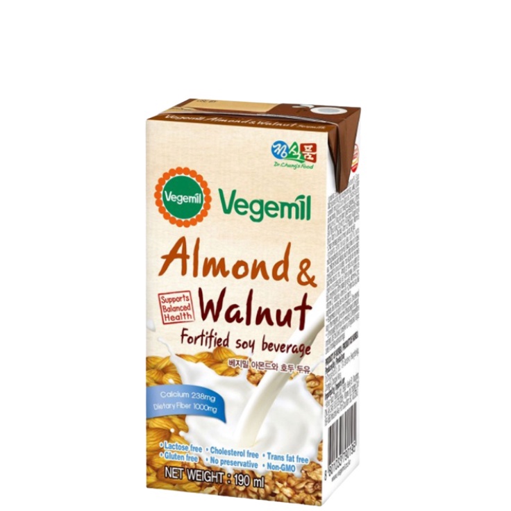 

Stok Banyak Almond and Walnut Fortified Soymilk Beverage Ready