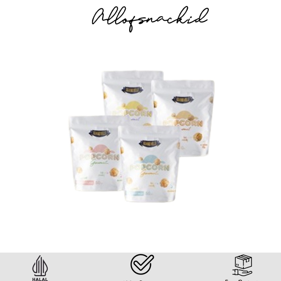 

Terlaku... Grandville - Popcorn Gourmet - 50gr - All Varian 0PT