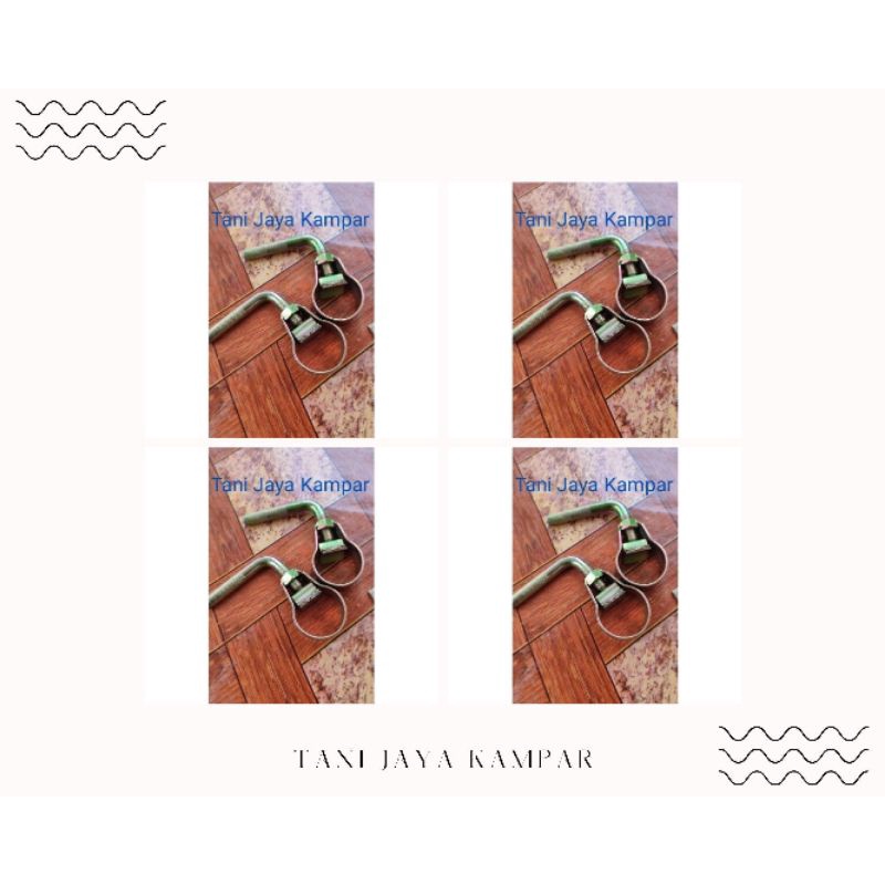 KLEM BESI FIBER SAWIT UK 38