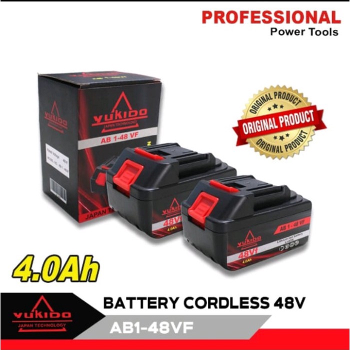 Ready Baterai Mesin Impact Wrench Battery YUKIDO FOR JLD 48V 48VF 48S