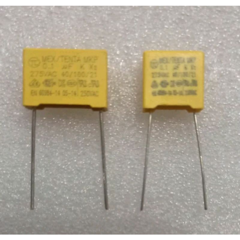 Kapasitor MKM 100nF 275V Capasitor 0,1uF 275V